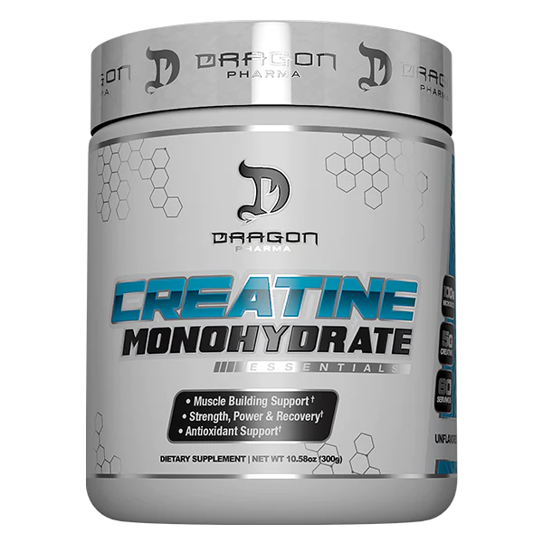 Monohidrato de Creatina Dragon Pharma 300gr. 60 servicios