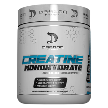 Monohidrato de Creatina Dragon Pharma 300gr. 60 servicios